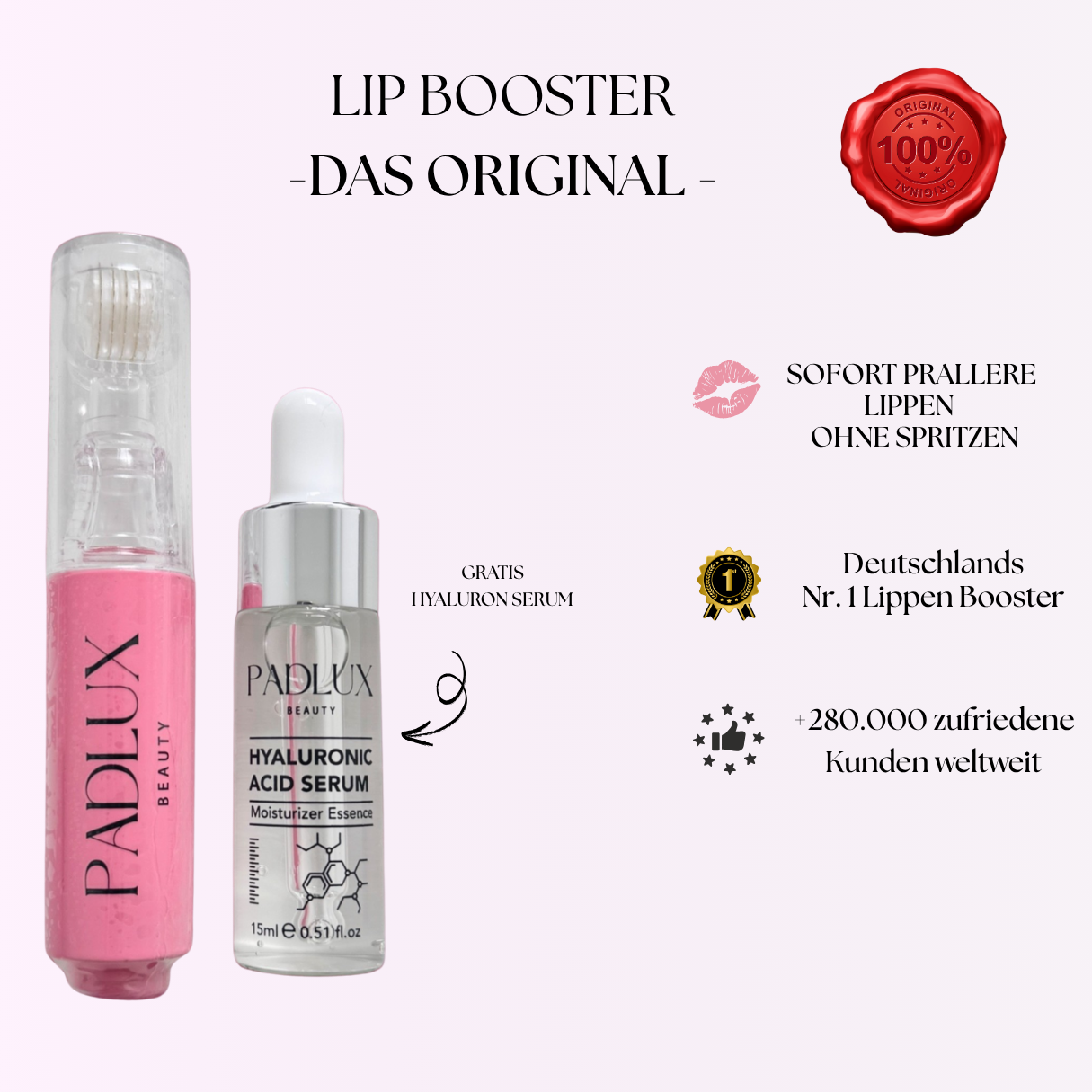 Padlux- Lip Booster Set